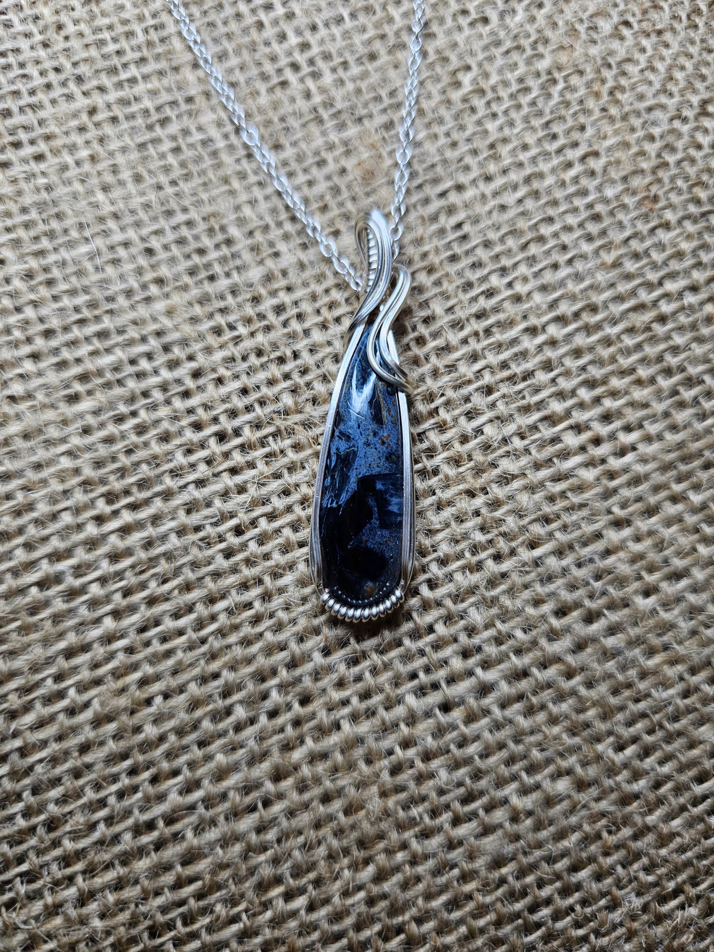Pietersite necklace