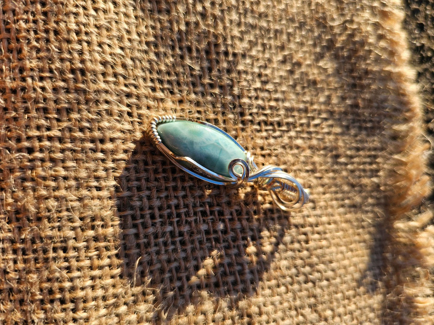 Larimar in silver
