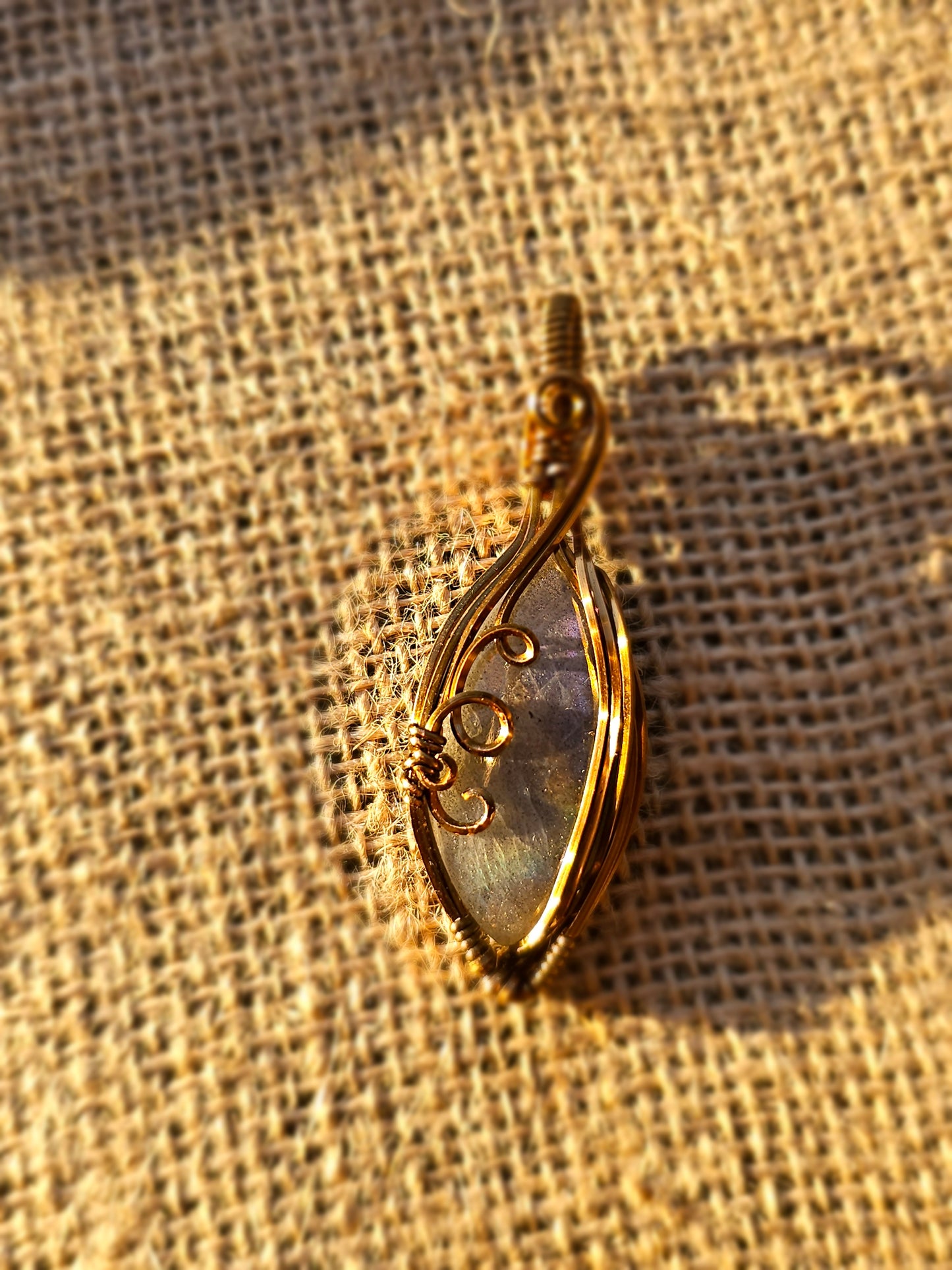 Pastel rainbow labradorite