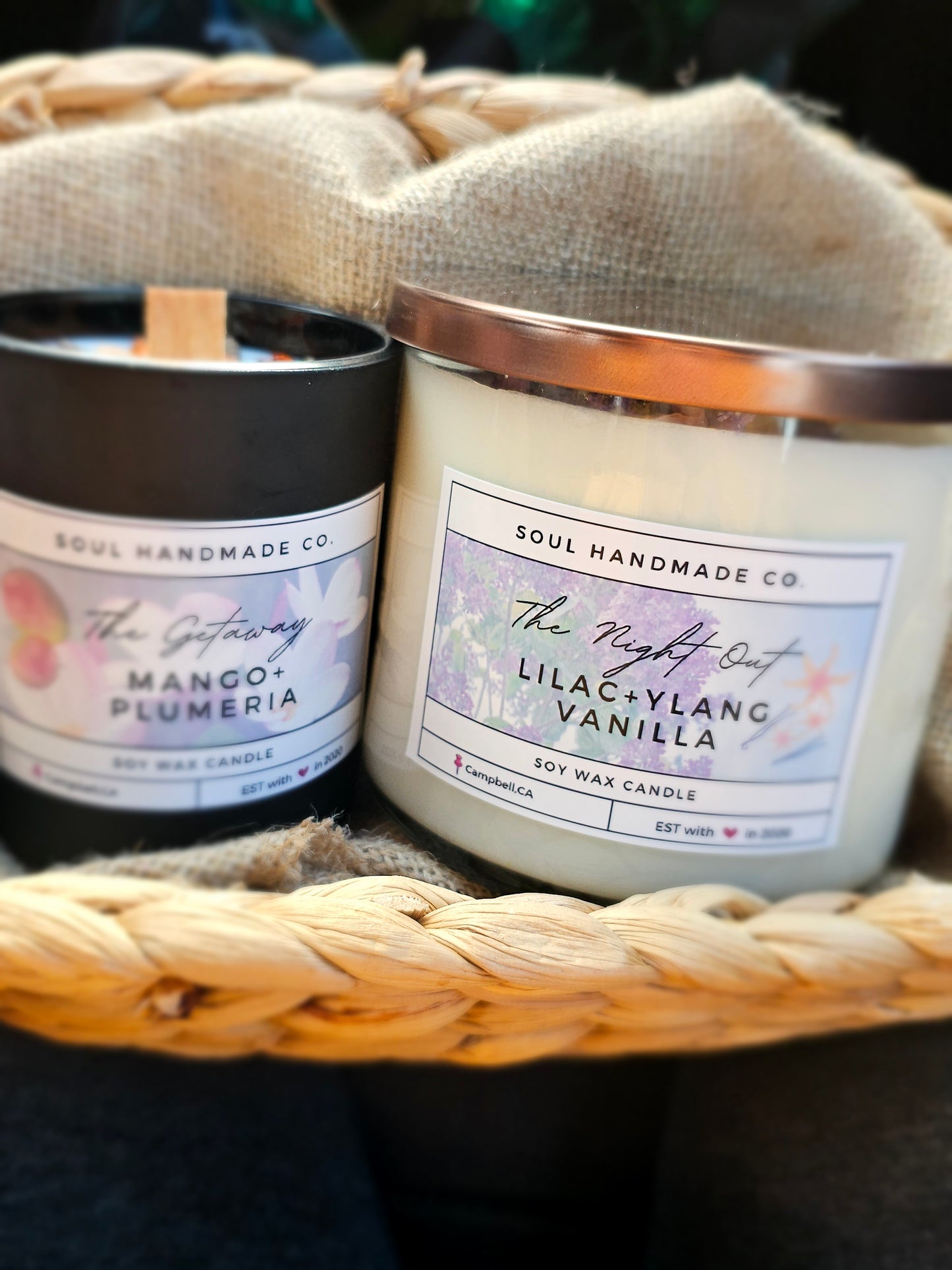 14oz Lilac+Ylang+Vanilla candle