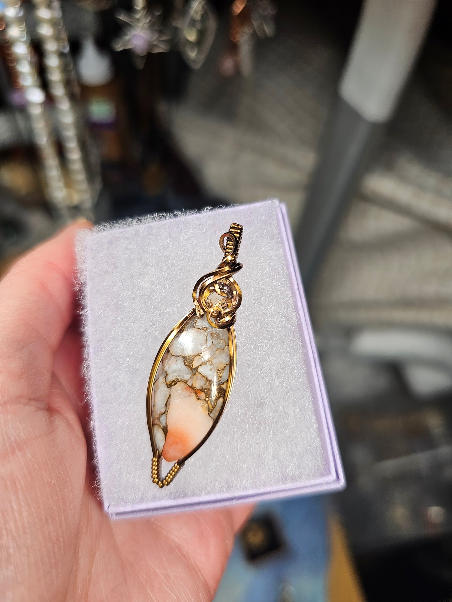 Spine oyster × Citrine