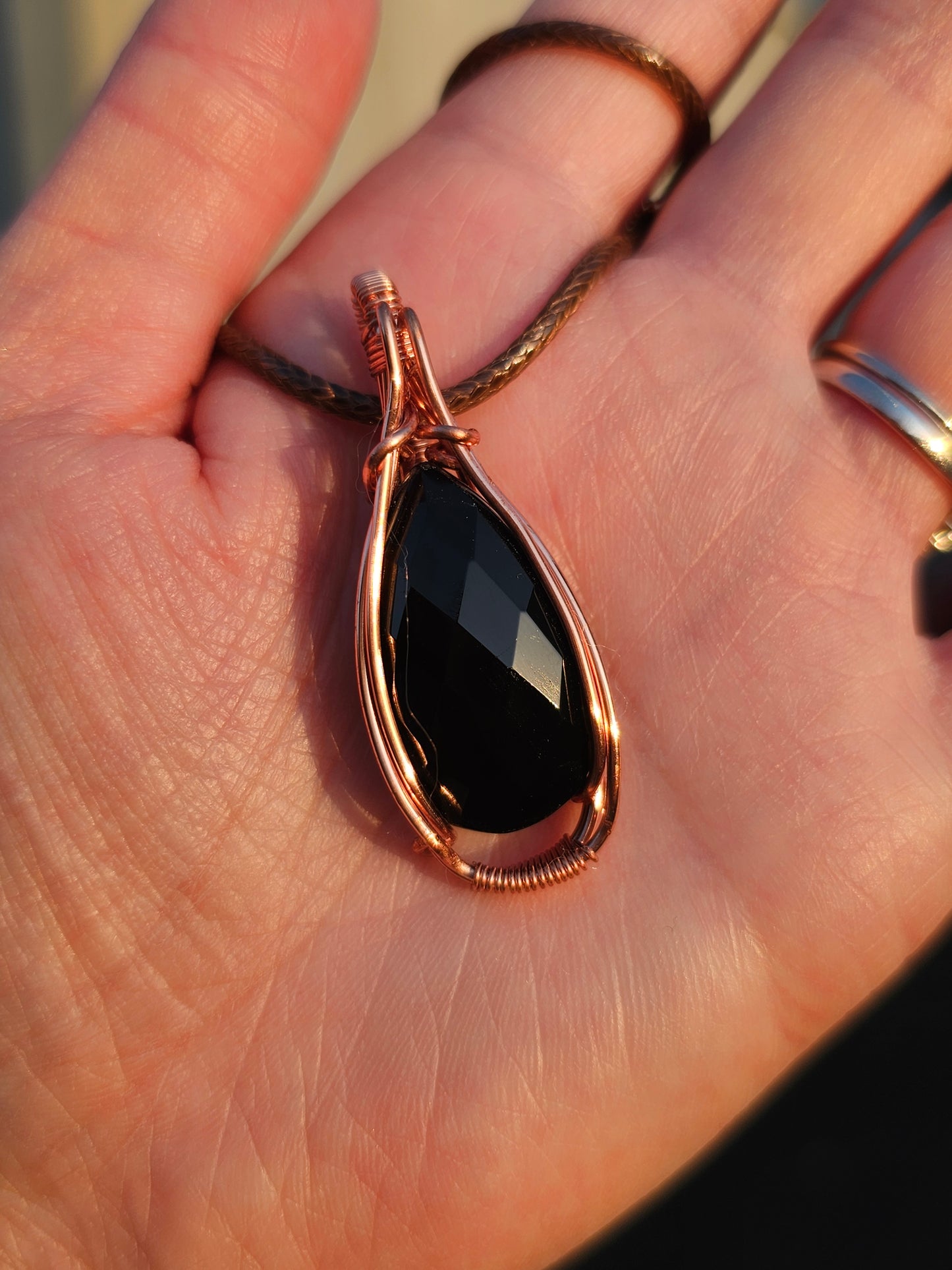 Rosecut black onyx