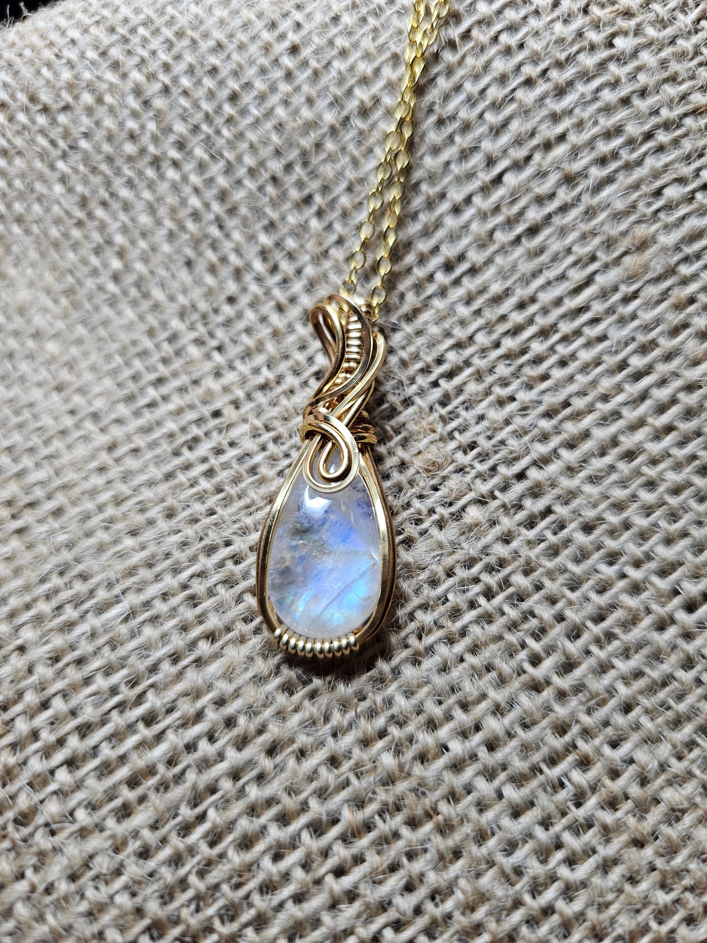 Moonstone necklace