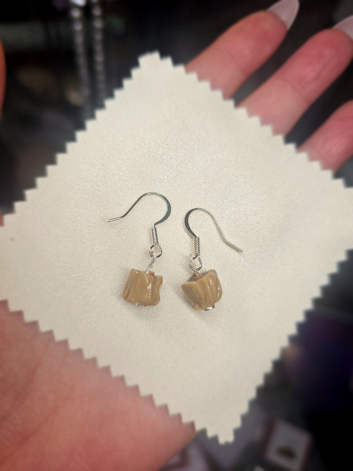 Dim sum Dumpling siu mai earrings