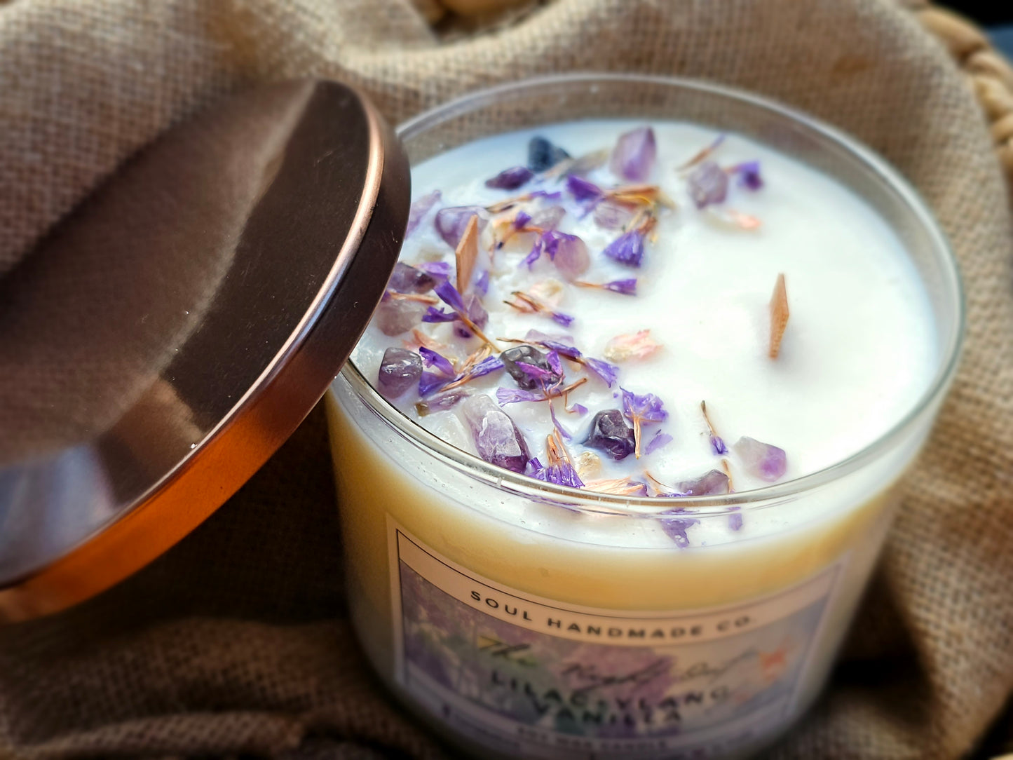 14oz Lilac+Ylang+Vanilla candle