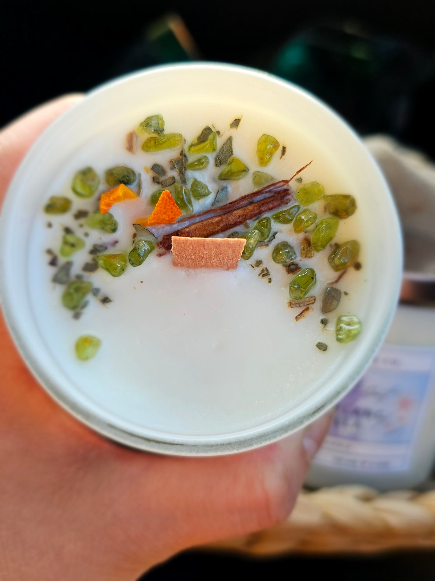 70z pine +citrus+spice soy hand poured candle