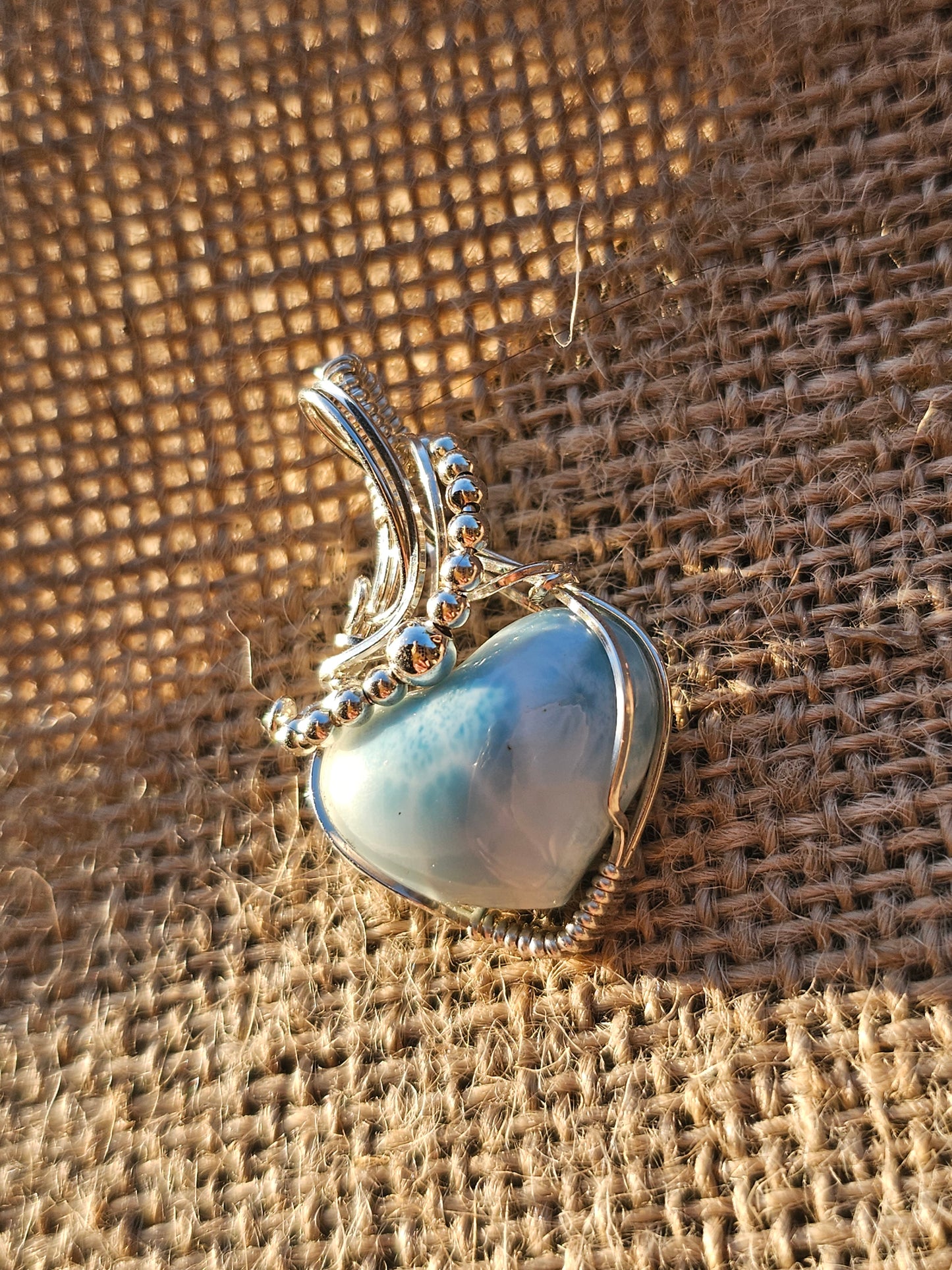 Larimar heart