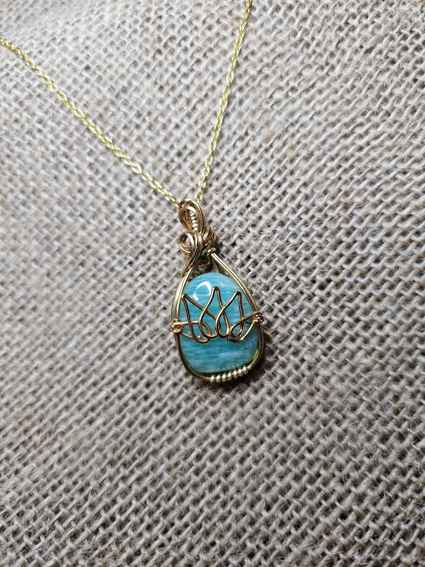 Amazonite Lotus