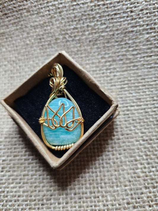 Amazonite Lotus