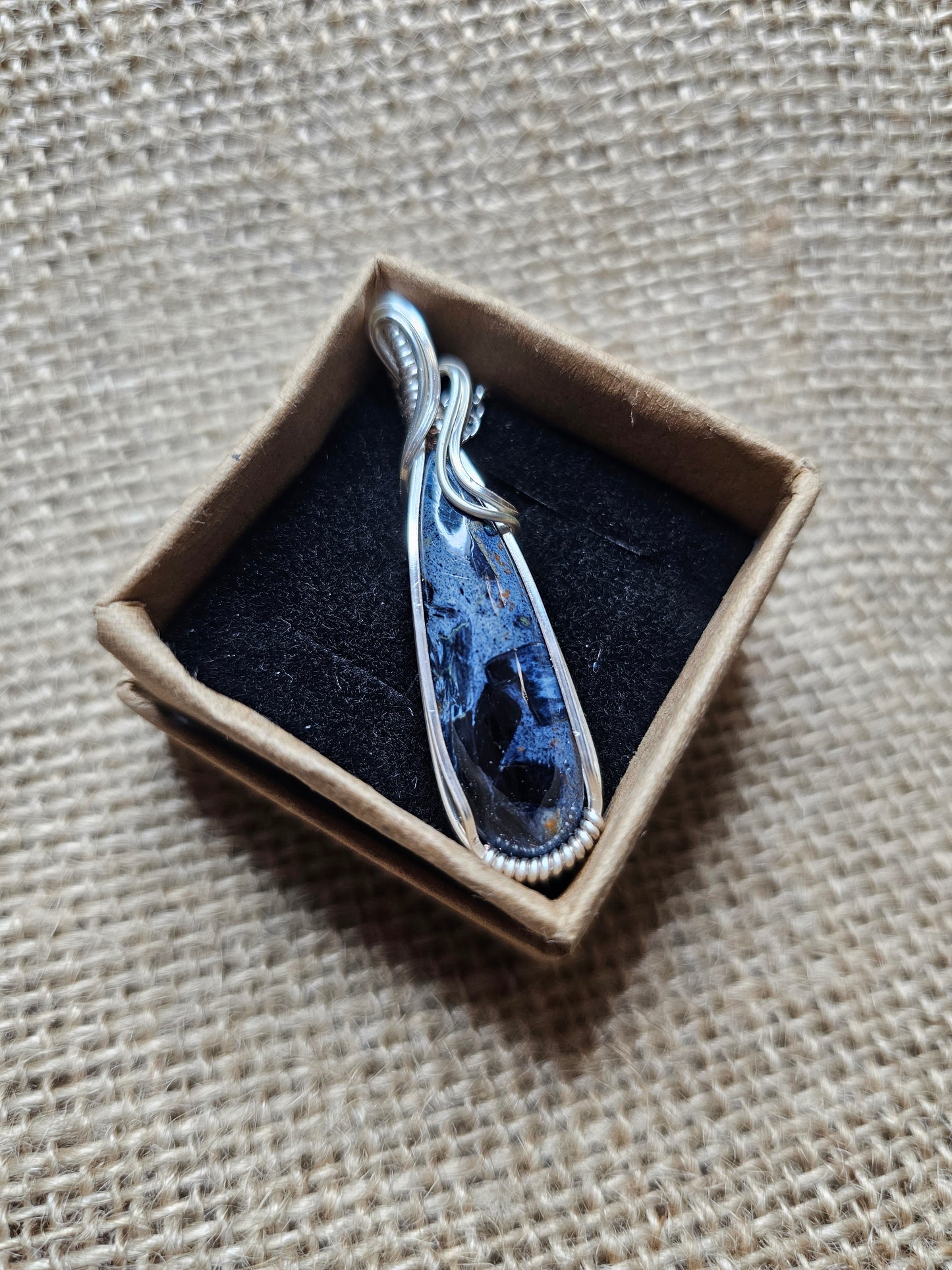 Pietersite necklace