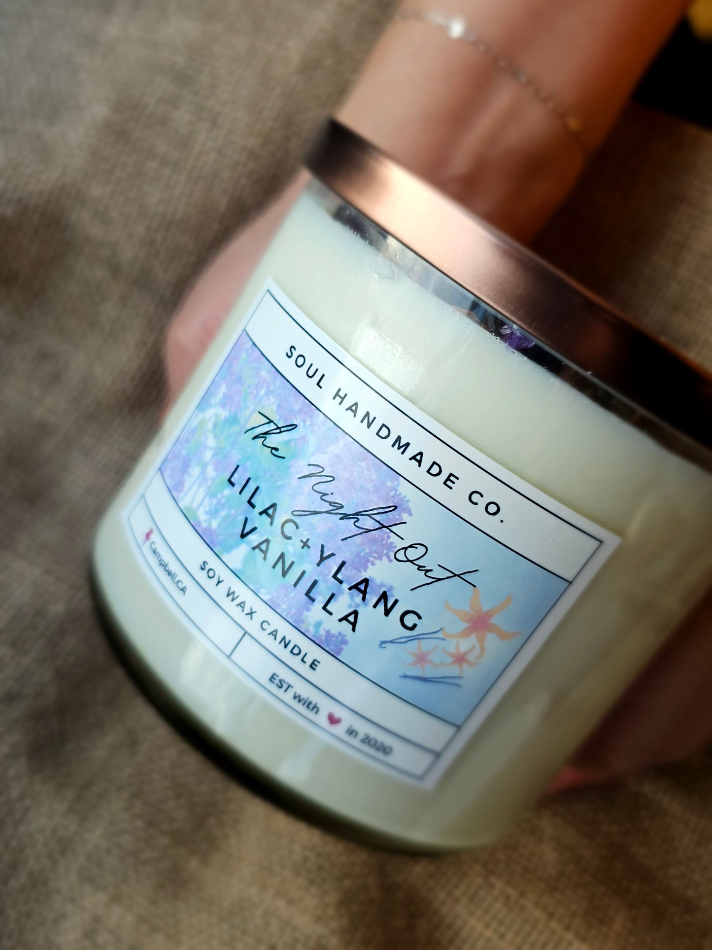 14oz Lilac+Ylang+Vanilla candle