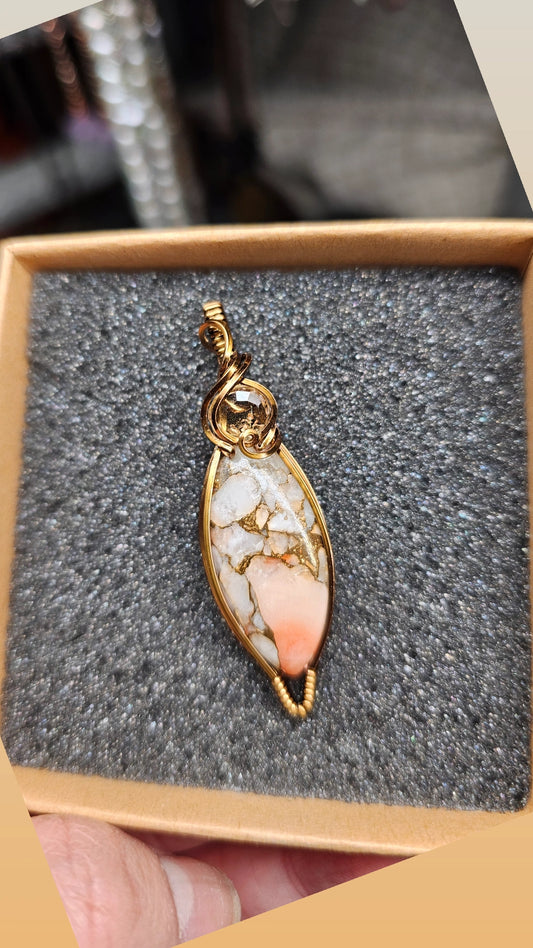 Spine oyster × Citrine