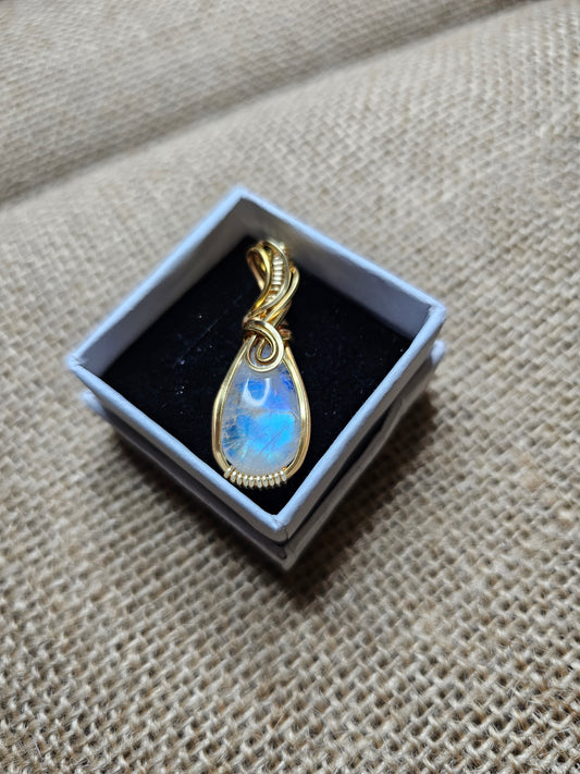 Moonstone necklace