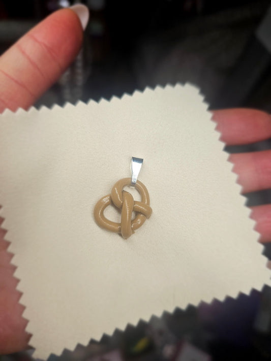 Pretzel pendant
